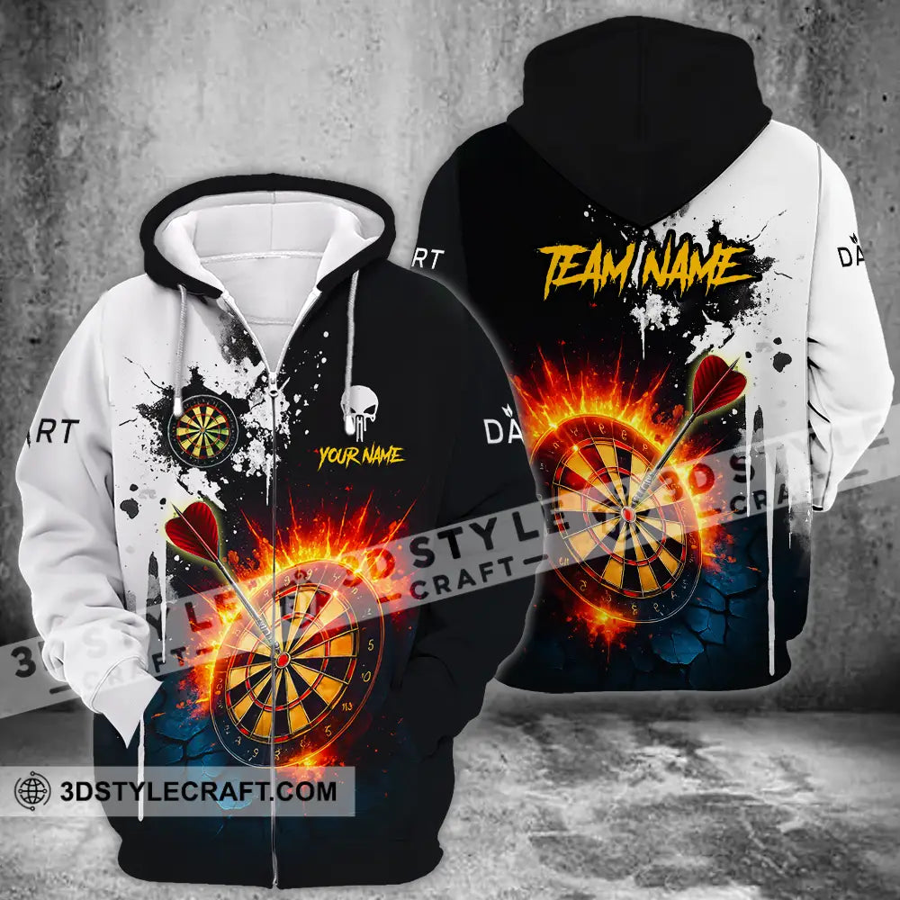 Unisex Shirt - Custom Darts Shirt Zipper Hoodie / S T-shirt
