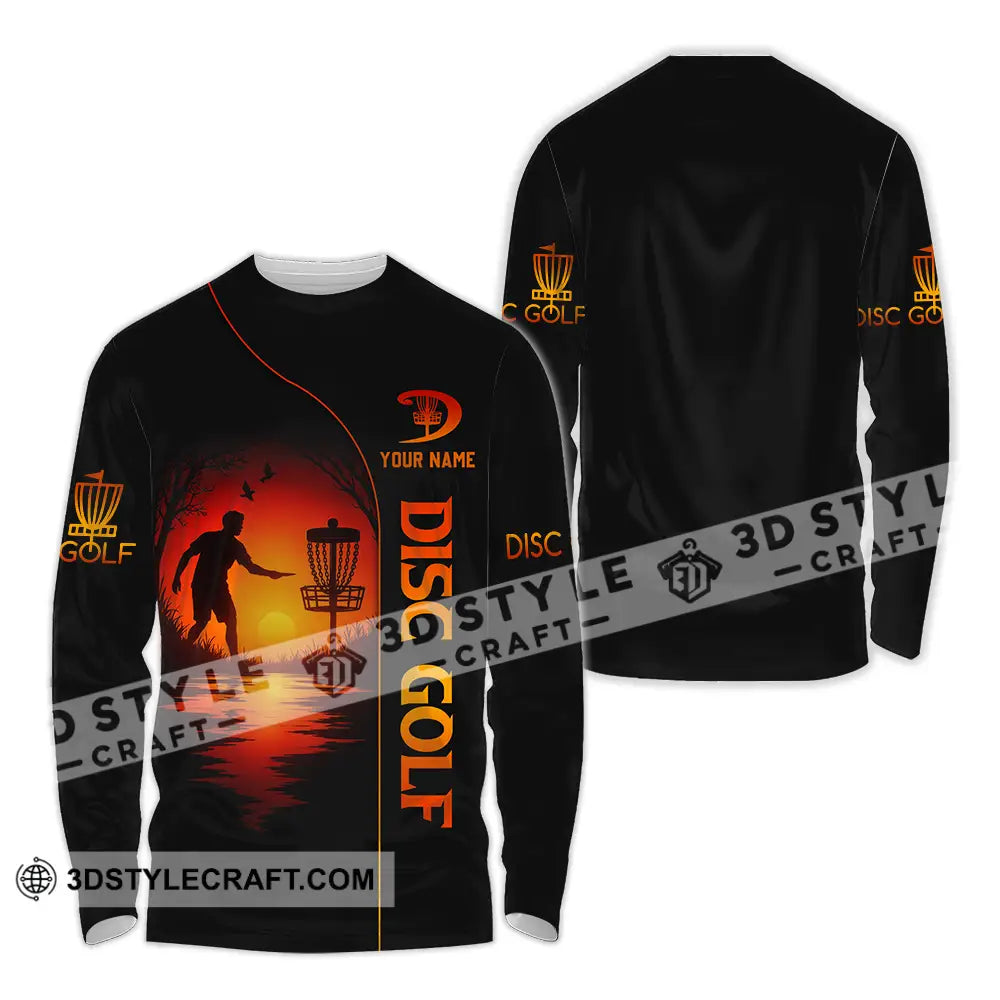 Unisex Shirt Custom Disc Golf Shirt Long Sleeve Shirt / S T shirt