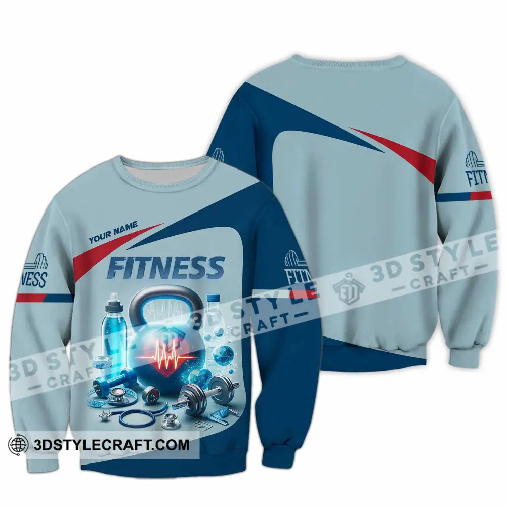 Unisex Shirt - Custom Fitness Shirt Long Sleeve / S T-shirt