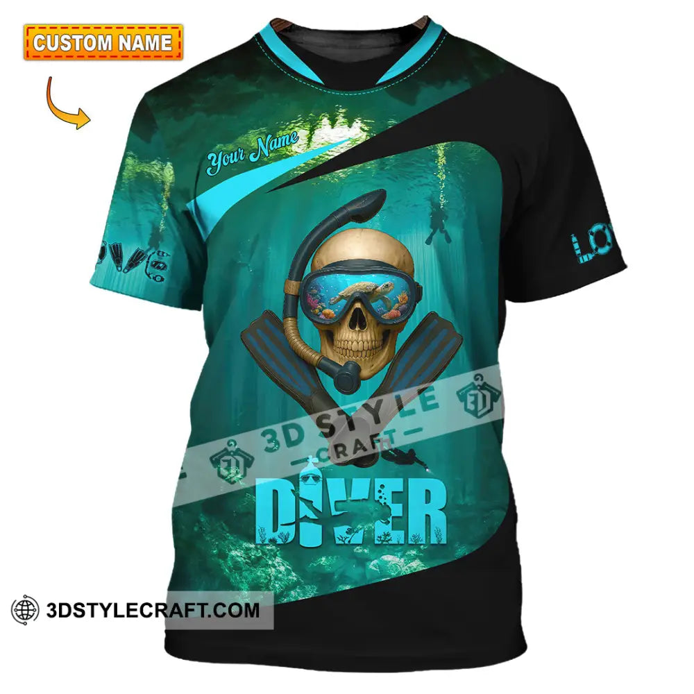 Unisex Shirt - Custom Shirt For Love Diver T-shirt