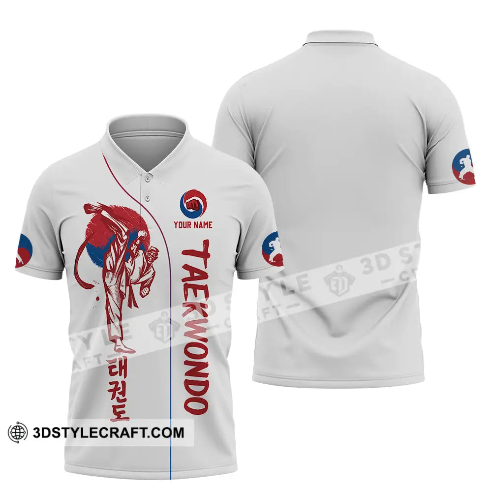 Unisex Shirt - Custom Shirt For Taekwondo Lover Polo Shirt / S T-shirt