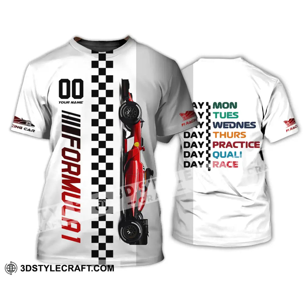 Unisex Shirt - Custom Formula 1 Shirt T-Shirt / S T-shirt