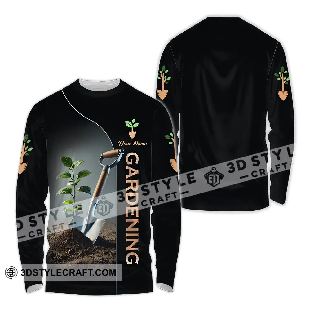 Unisex Shirt - Custom Gardening Shirt Long Sleeve Shirt / S T-shirt