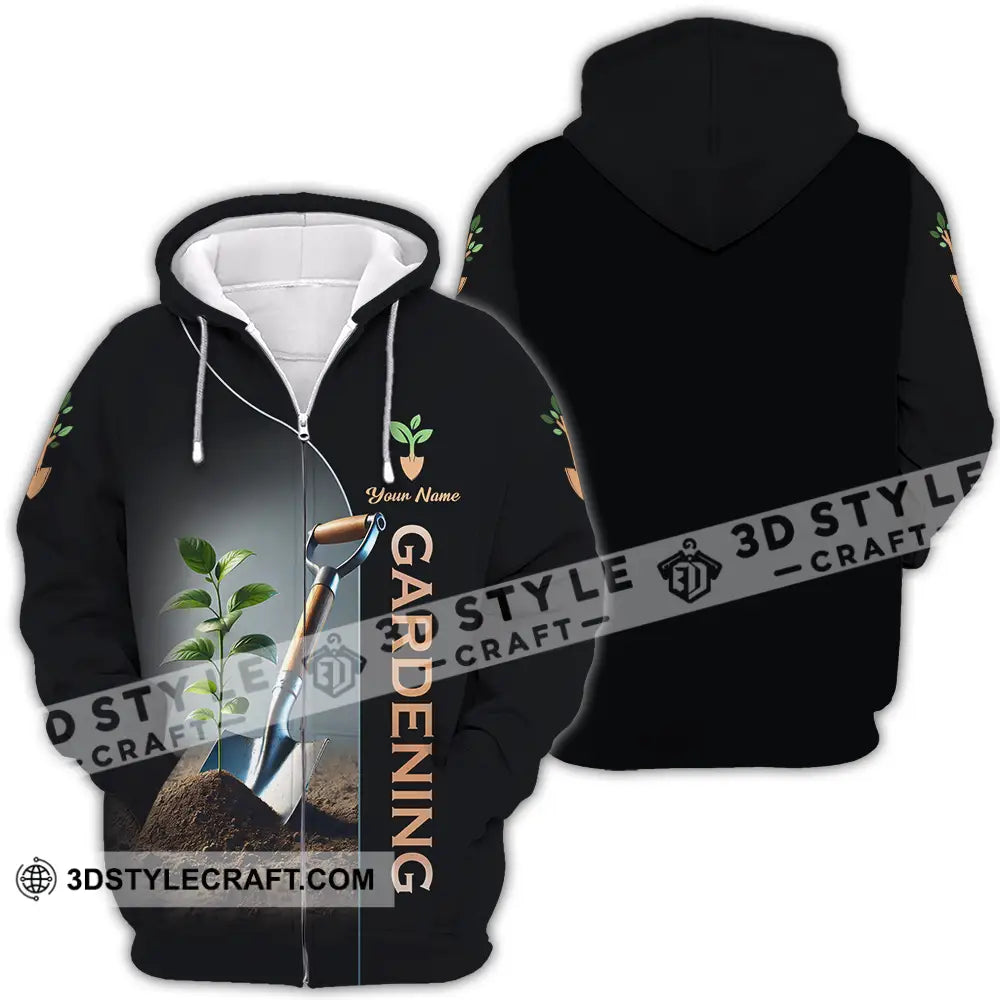 Unisex Shirt - Custom Gardening Shirt Zipper Hoodie / S T-shirt