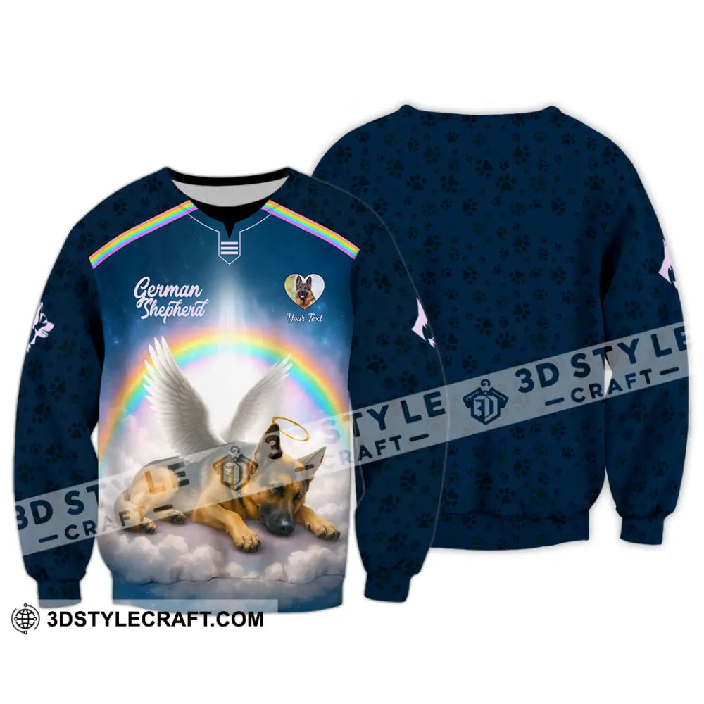 Unisex Shirt - Custom German Shepherd Shirt Long Sleeve / S T-shirt