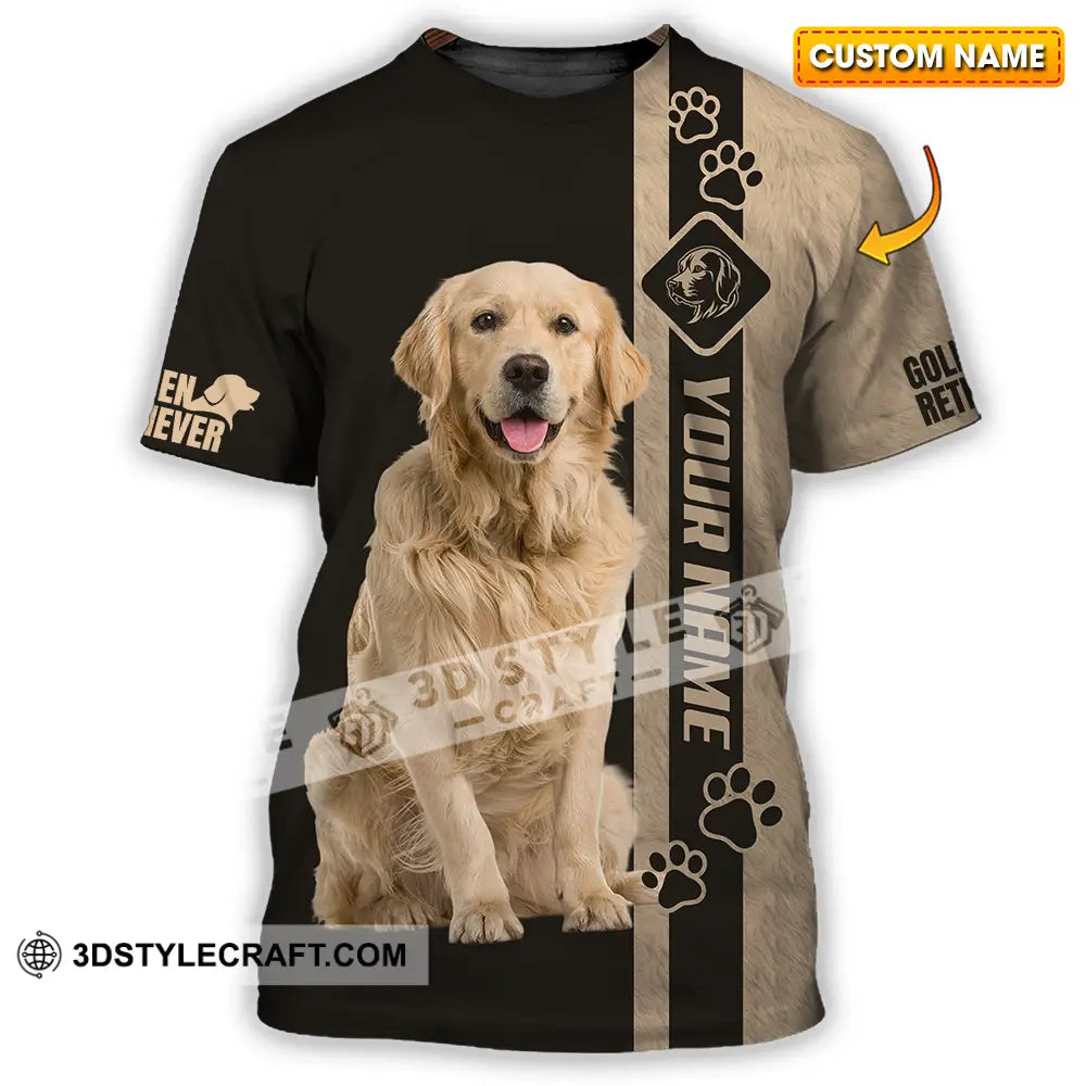 Unisex Shirt - Custom Golden Retriever Shirt T-shirt