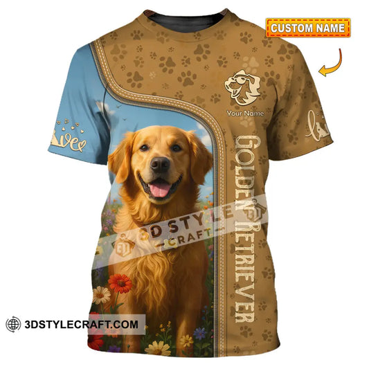 Unisex Shirt - Custom Golden Retriever Shirt T-shirt