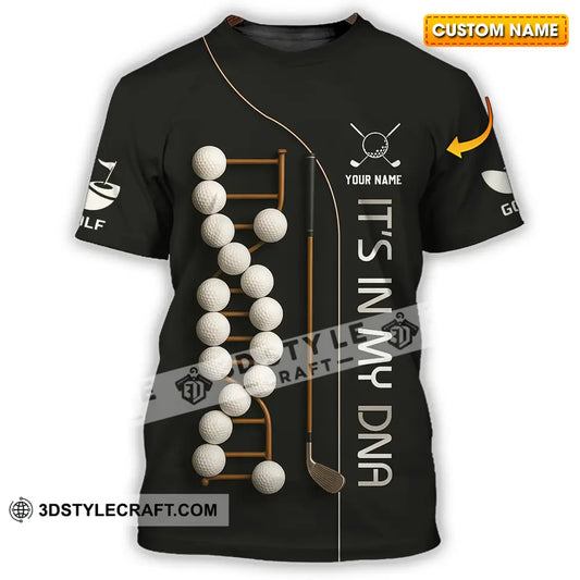 Unisex Shirt - Custom Golf In My DNA Shirt T-shirt