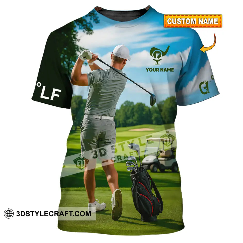 Unisex Shirt - Custom Golf Man Shirt T-shirt