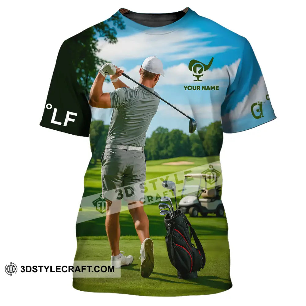 Unisex Shirt - Custom Golf Man Shirt T-Shirt / S T-shirt