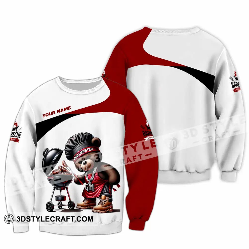 Unisex Shirt - Custom Grill Master Barbecue Shirt Long Sleeve / S T-shirt