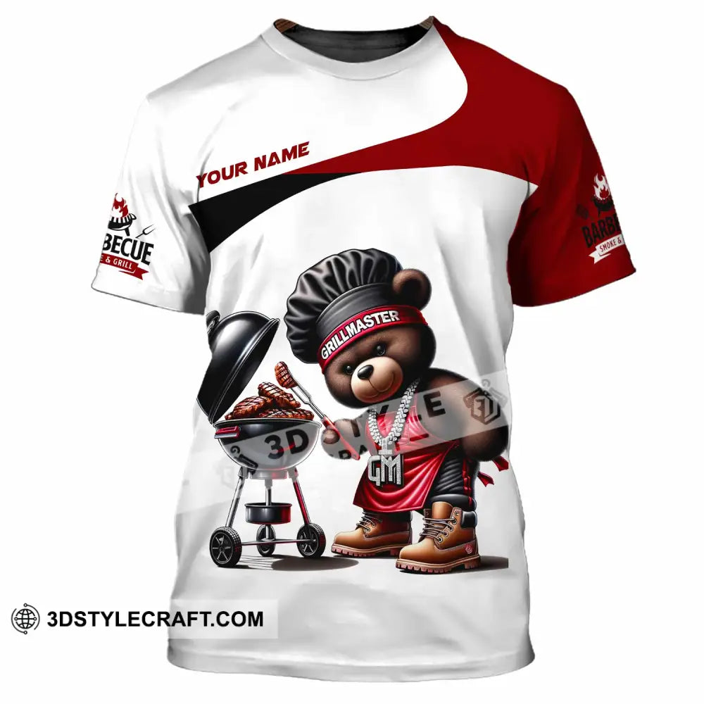 Unisex Shirt - Custom Grill Master Barbecue Shirt T-Shirt / S T-shirt