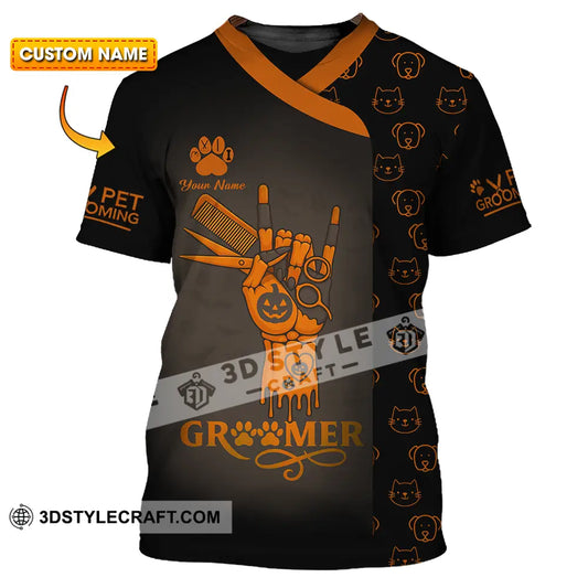 Unisex Shirt Custom Groomer Shirt T shirt