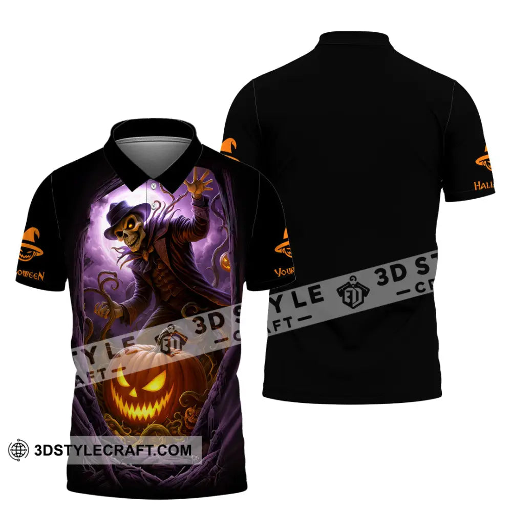 Unisex Shirt Custom Halloween Design Shirt Polo Shirt / S T shirt