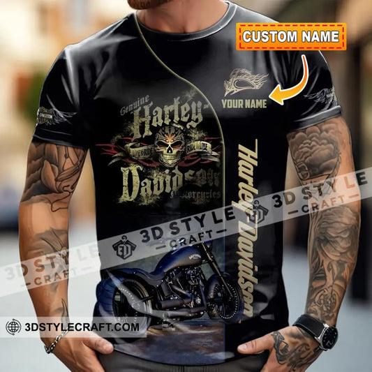 Unisex Shirt - Custom Harley Davidson Shirt T-shirt