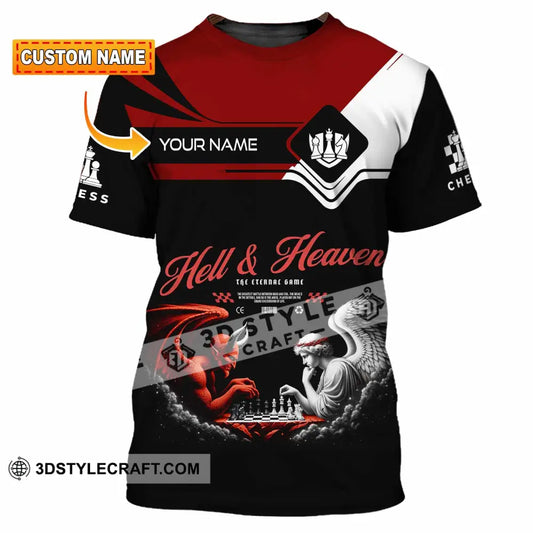 Unisex Shirt Custom Hell And Heaven Shirt T shirt