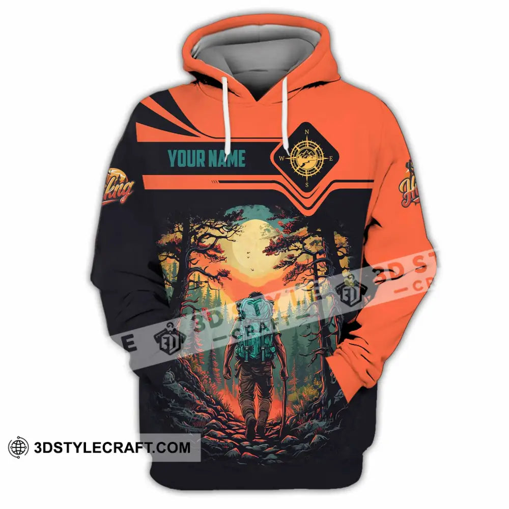 Unisex Shirt - Custom Hiking Shirt Hoodie / S T-shirt