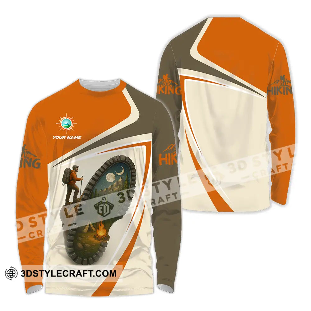 Unisex Shirt Custom Hiking Shirt Long Sleeve Shirt / S T shirt
