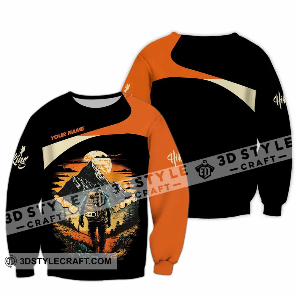 Unisex Shirt Custom Hiking Shirt Long Sleeve / S T shirt