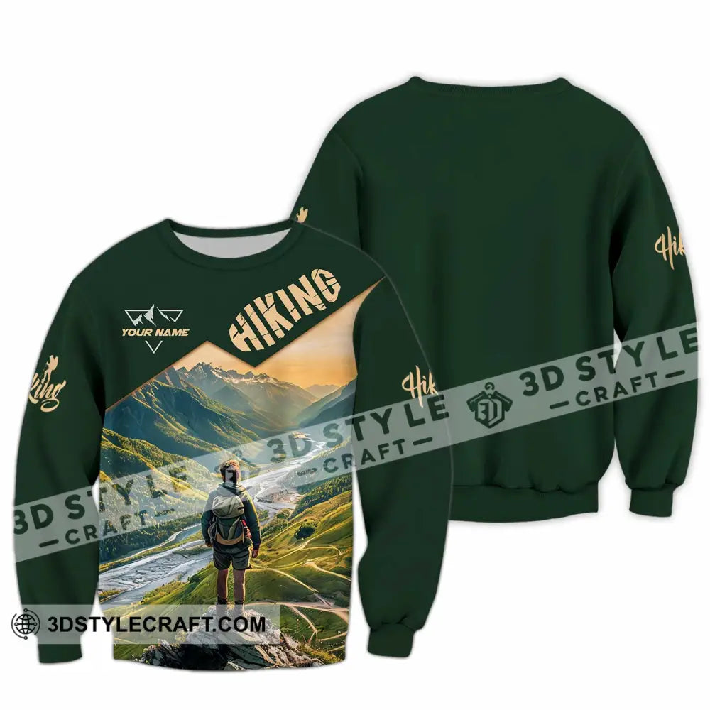 Unisex Shirt - Custom Hiking Shirt Long Sleeve / S T-shirt
