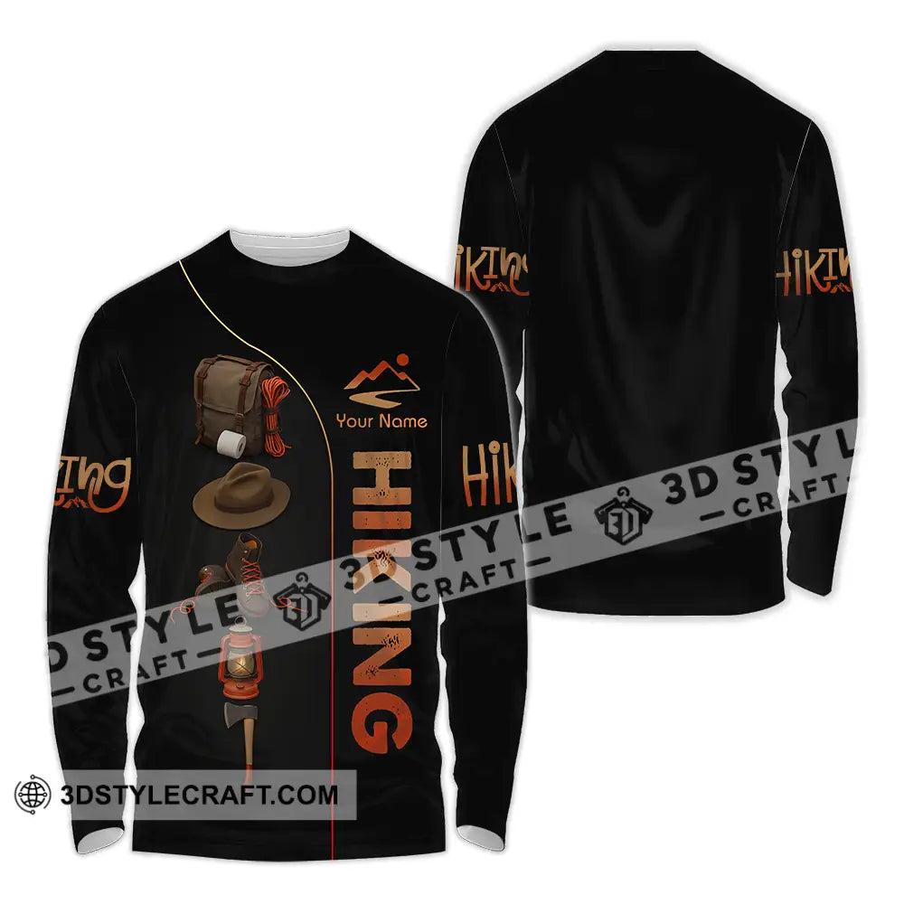 Unisex Shirt Custom Hiking Lover Shirt Long Sleeve Shirt / S T shirt
