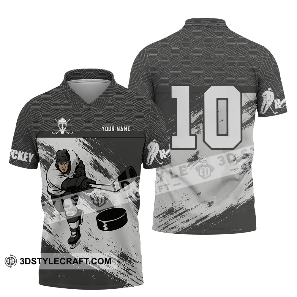 Unisex Shirt - Custom Hockey Shirt Polo Shirt / S T-shirt