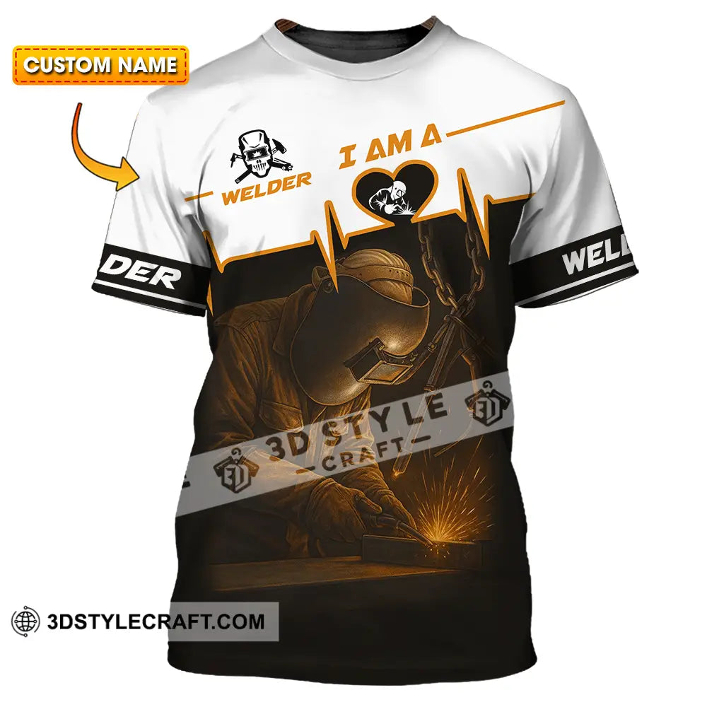Unisex Shirt Custom I Am Welder Shirt T shirt