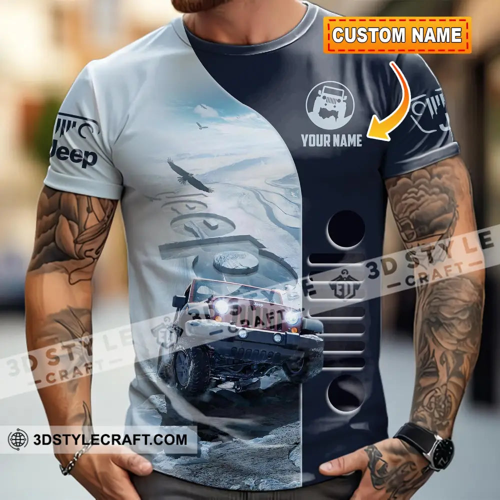 Unisex Shirt - Custom Jeep Car Sport Shirt T-shirt
