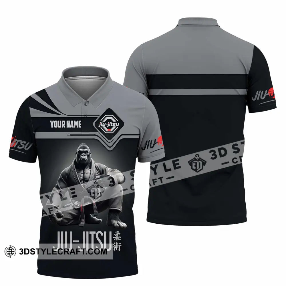 Unisex Shirt - Custom Jiu Jitsu Sport Shirt Polo Shirt / S T-shirt
