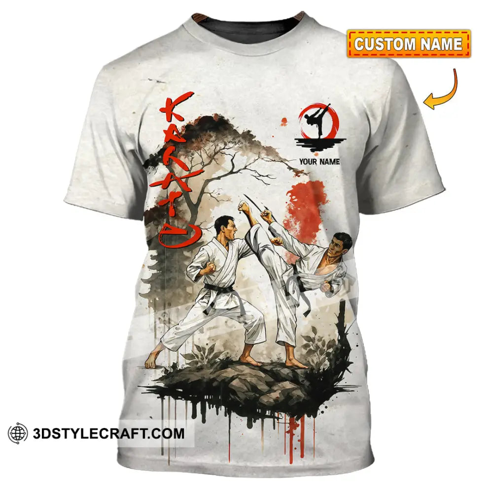 Unisex Shirt Custom Karate Shirt T shirt