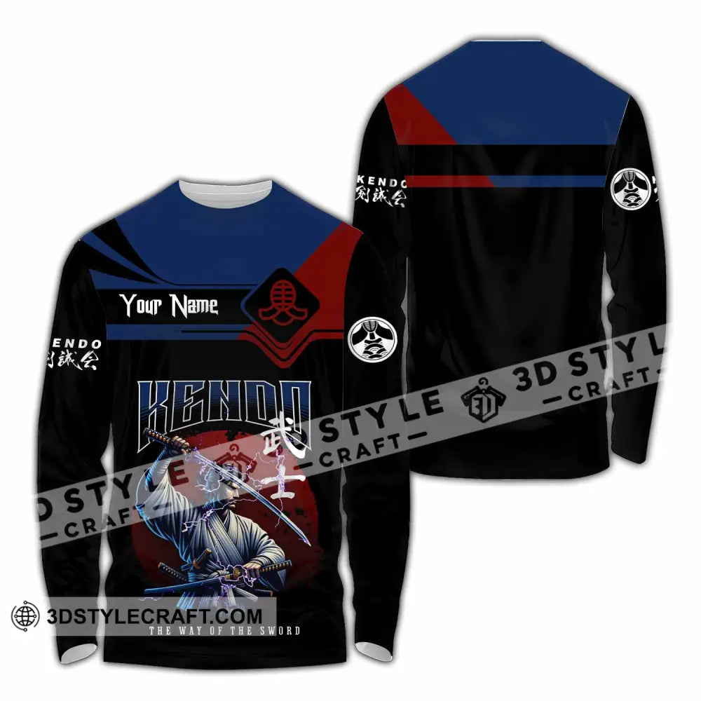 Unisex Shirt Custom Kendo The Way Of The Sword Shirt Long Sleeve Shirt / S T shirt