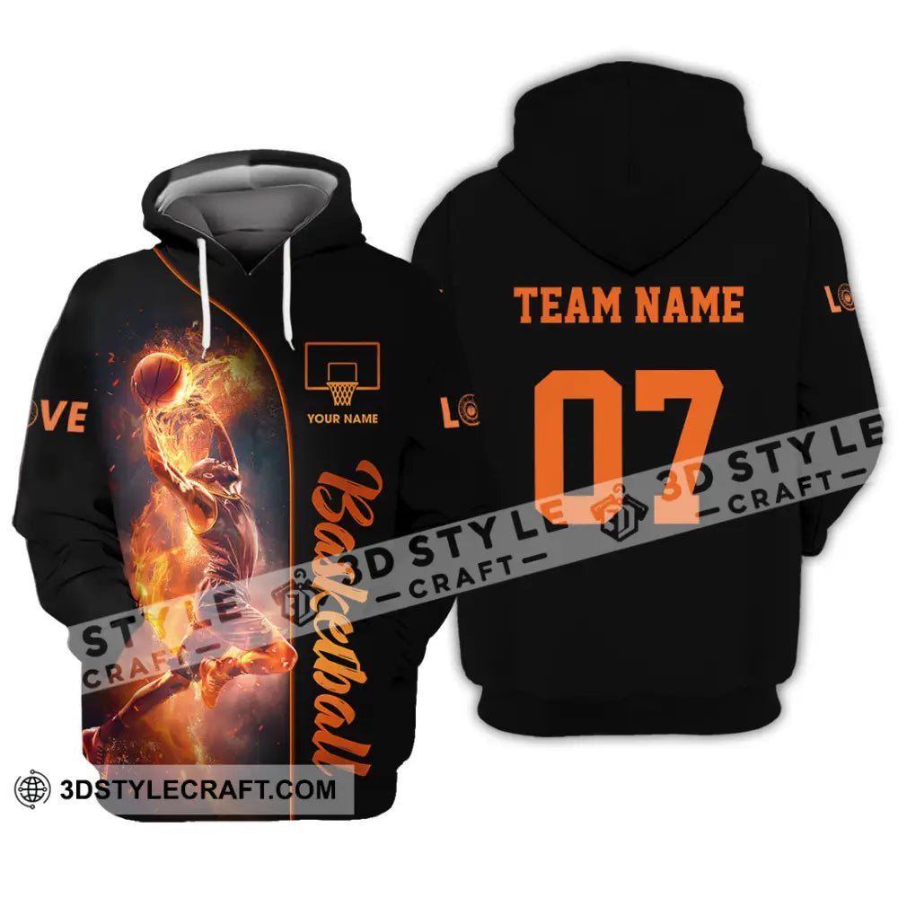 Unisex Shirt - Custom Love Basketball Shirt Hoodie / S T-shirt