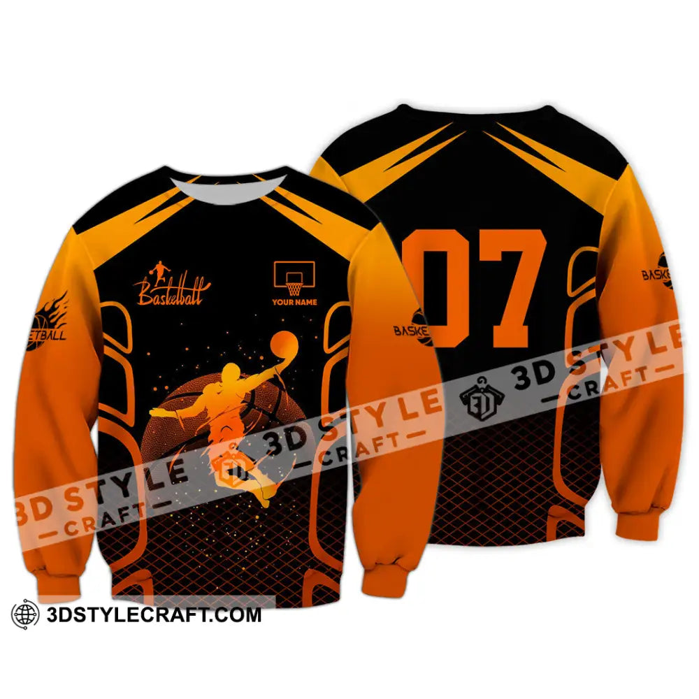 Unisex Shirt - Custom Love Basketball Shirt Long Sleeve / S T-shirt