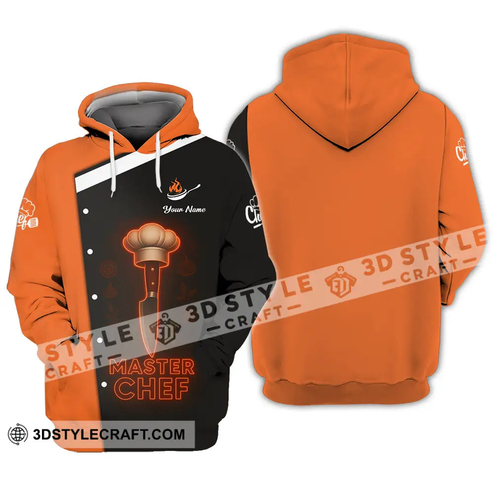 Unisex Shirt Custom Master Chef Shirt Hoodie / S T shirt