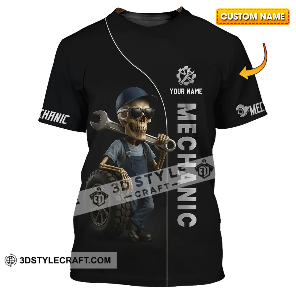 Unisex Shirt Custom Mechanic Shirt T shirt