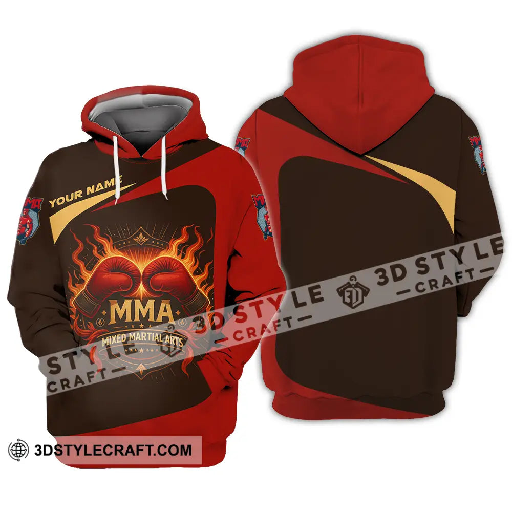 Unisex Shirt - Custom Mixed Martial Arts MMA Lover Shirt Hoodie / S T-shirt