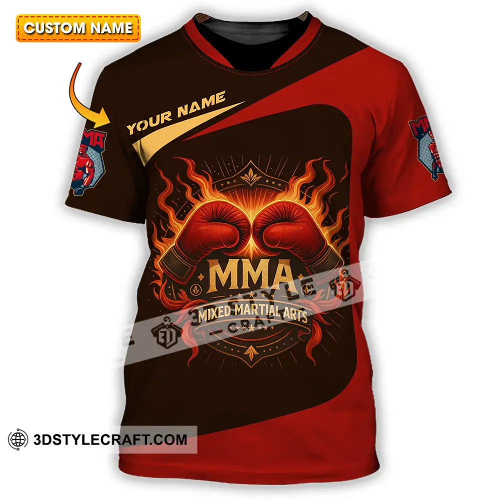 Unisex Shirt - Custom Mixed Martial Arts MMA Lover Shirt T-shirt