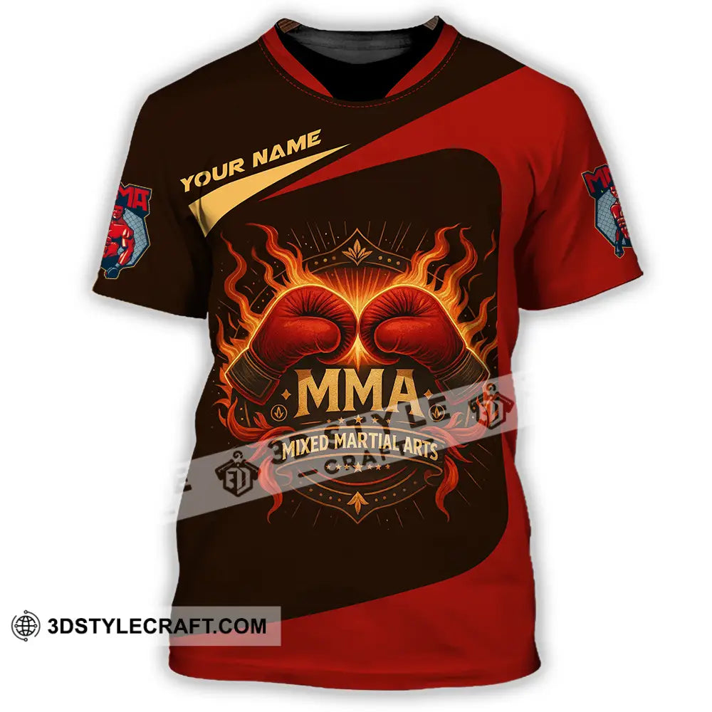 Unisex Shirt - Custom Mixed Martial Arts MMA Lover Shirt T-Shirt / S T-shirt