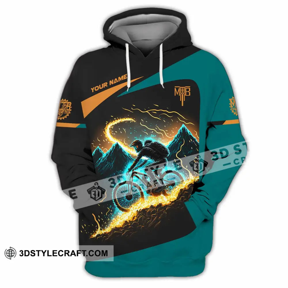 Unisex Shirt - Custom MTB Mountain Bike Shirt Hoodie / S T-shirt