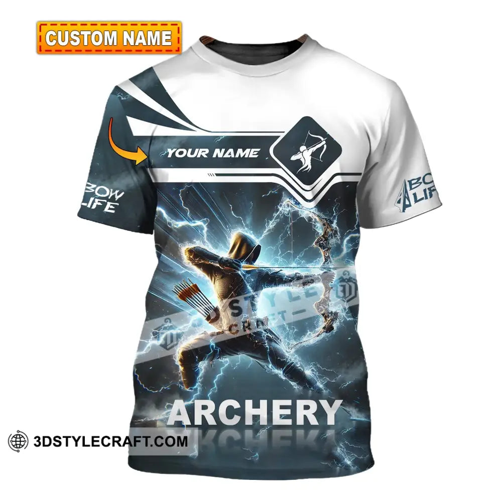 Unisex Shirt - Custom Name Archery T-Shirt