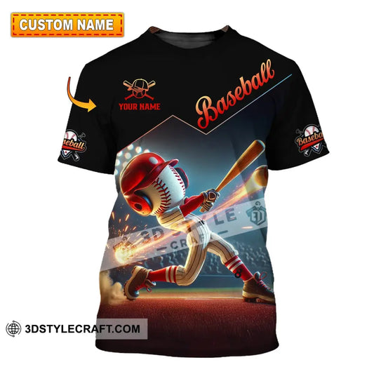 Unisex Shirt - Custom Name Baseball T-Shirt / S T-Shirt