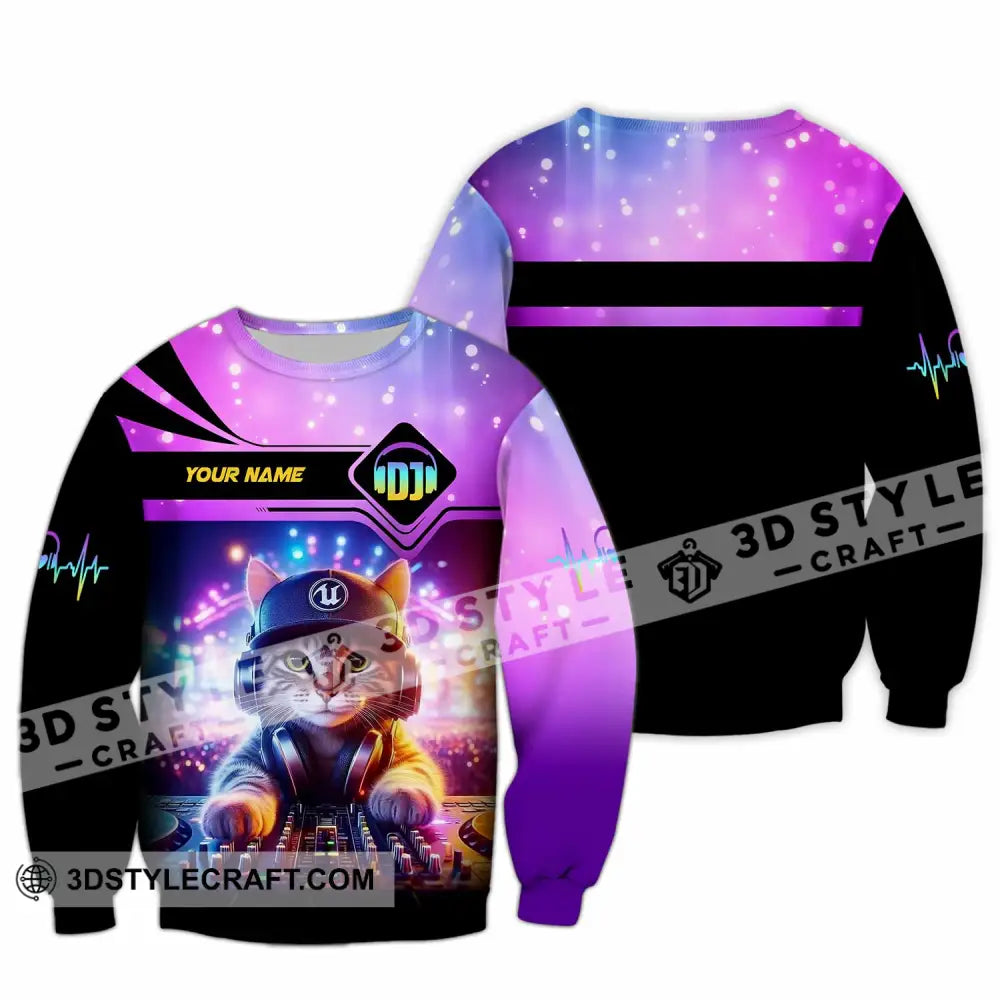 Unisex Shirt Custom Name Disc Jockey Dj Hoodie Polo Long Sleeve / S T-Shirt