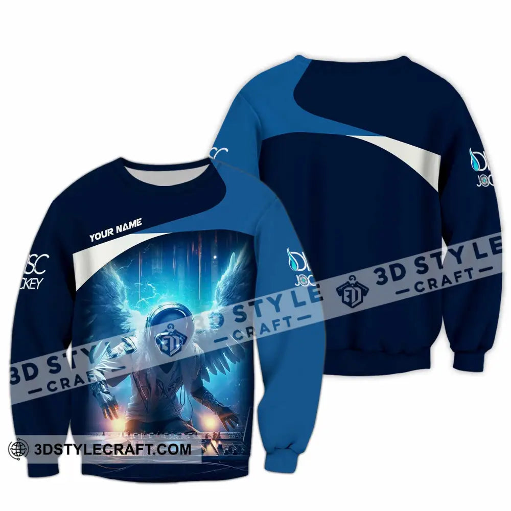 Unisex Shirt Custom Name Dj Gift For Long Sleeve / S T-Shirt