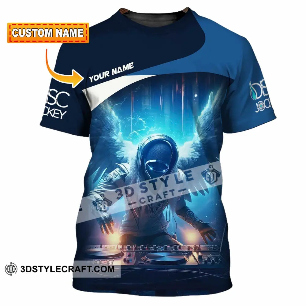 Unisex Shirt Custom Name Dj Gift For T-Shirt