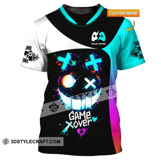 Unisex Shirt Custom Name Gamer Gift T-Shirt