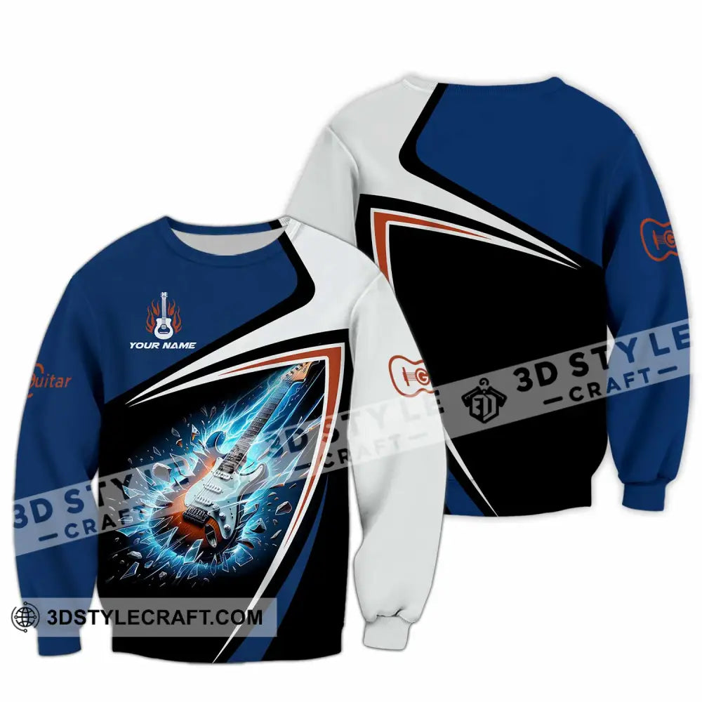 Unisex Shirt Custom Name Guitarist Guitar Lover Gift Long Sleeve / S T-Shirt