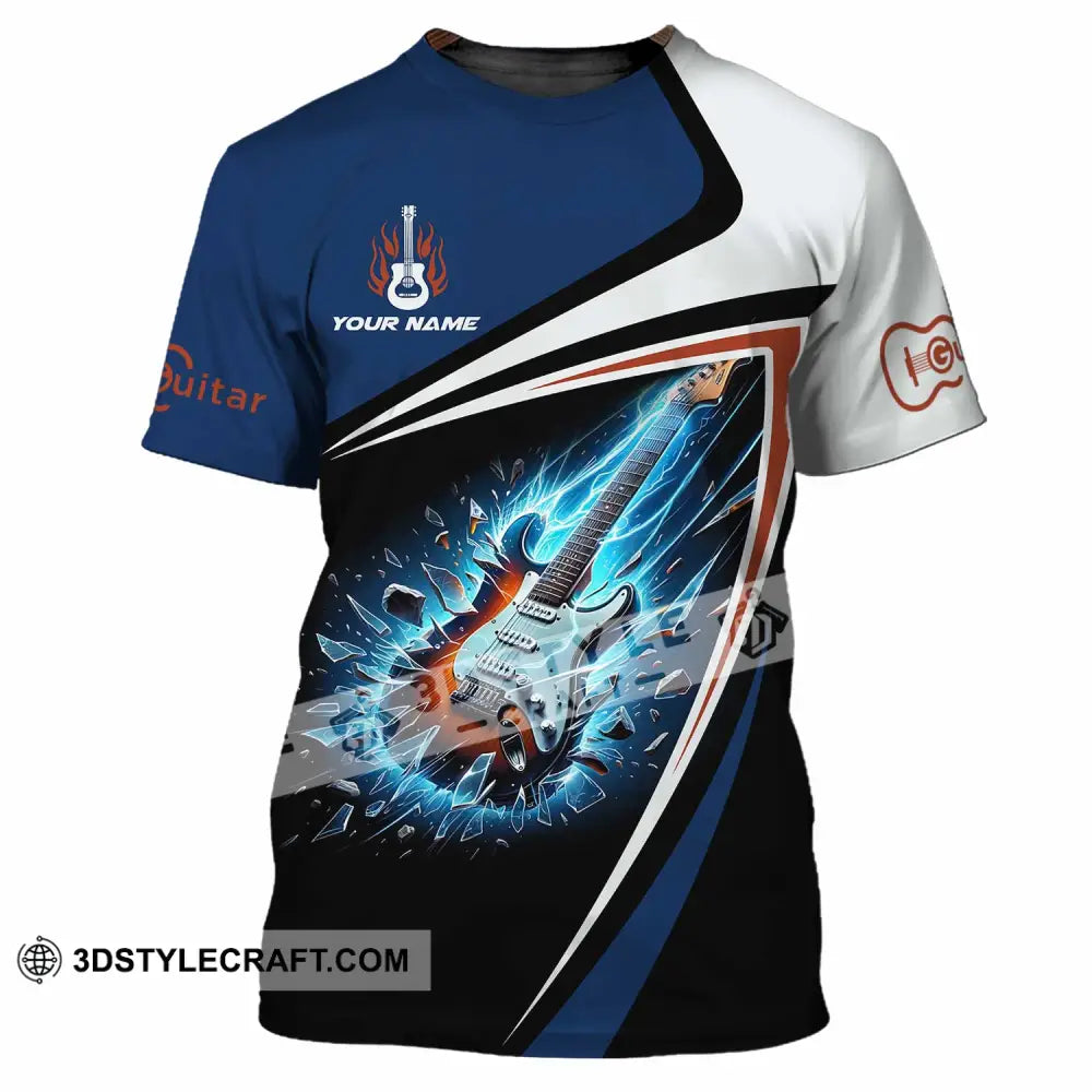 Unisex Shirt Custom Name Guitarist Guitar Lover Gift T-Shirt / S T-Shirt