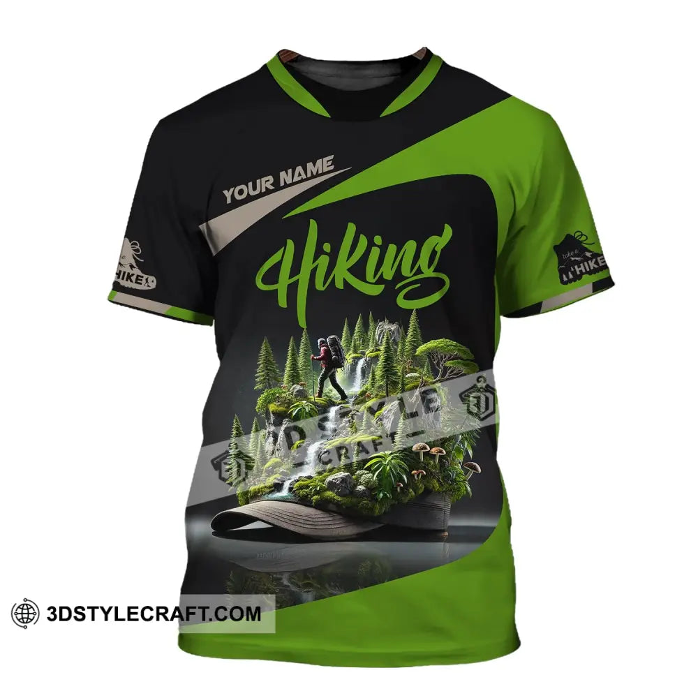 Unisex Shirt Custom Name Hiking Polo Long Sleeve T-Shirt / S T-Shirt