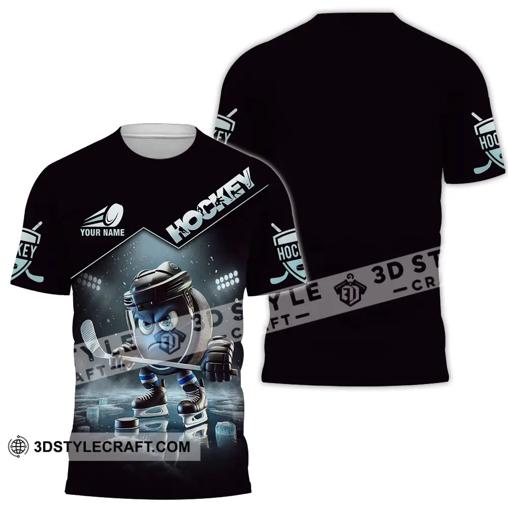 Unisex Shirt - Custom Name Hockey T-Shirt