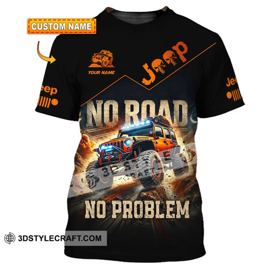 Unisex Shirt Custom Name Jeep Christmas Gift T-Shirt